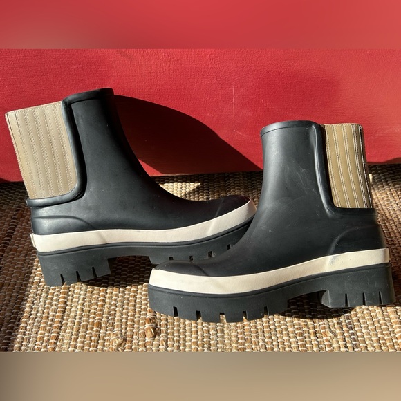 TORY BURCH s8 ‘Foul Weather’ ankle rain/snow boots-$228 retail - Picture 6 of 13